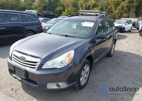 2012 Subaru Outback 2.5I z USA, uszkodzony, nr VIN 4S4BRBAC1C3218059